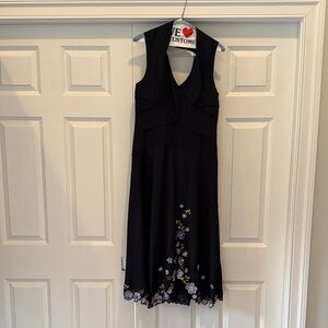 Karen Millen Navy Gown